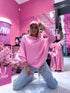 ELYNDI sweater "SYMMETRY 37709" - SOFT PINK